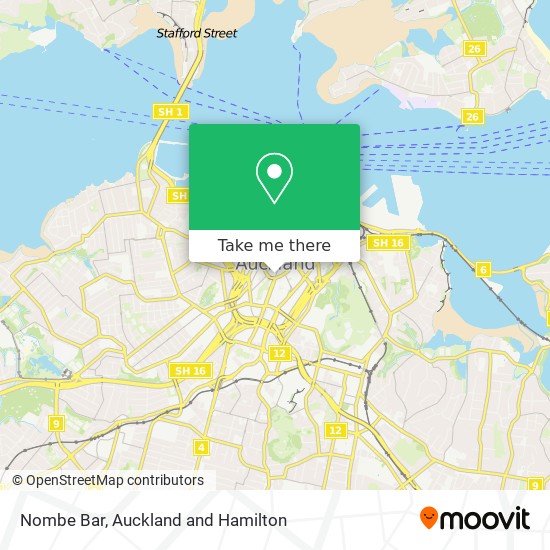 Nombe Bar map