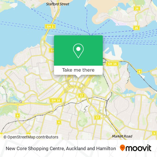 New Core Shopping Centre地图