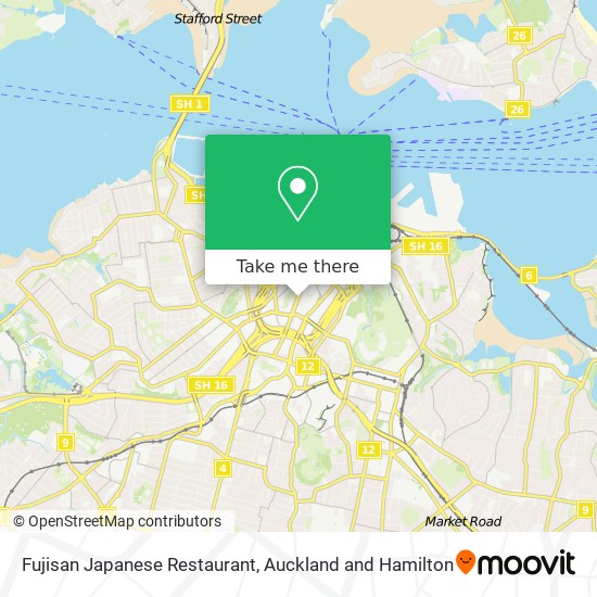 Fujisan Japanese Restaurant map