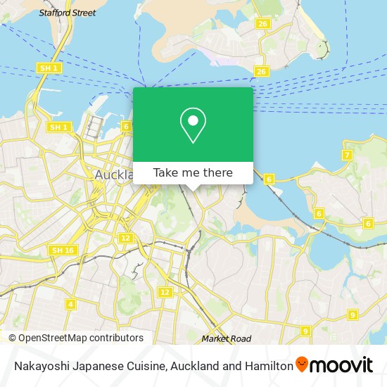 Nakayoshi Japanese Cuisine地图