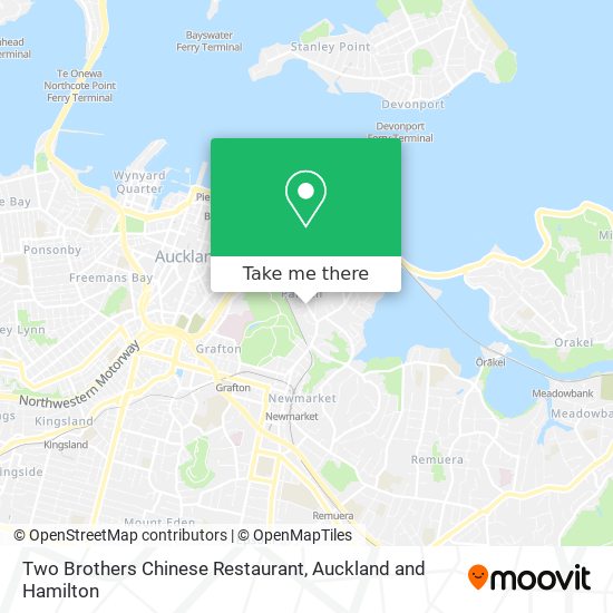 Two Brothers Chinese Restaurant map