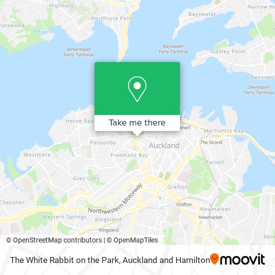 The White Rabbit on the Park地图