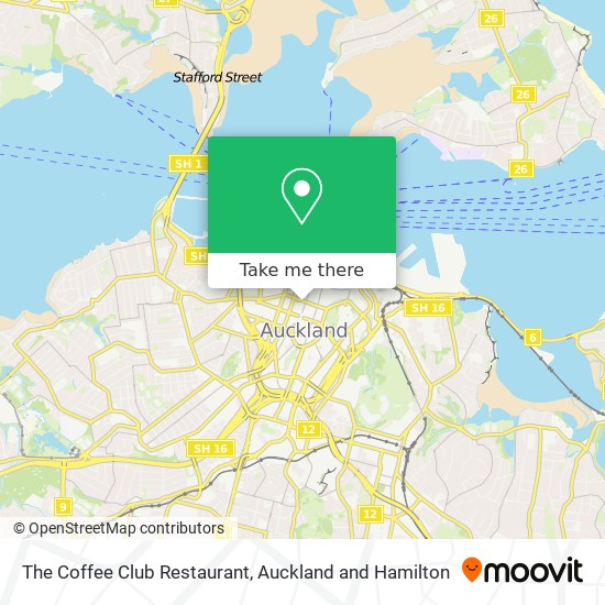 The Coffee Club Restaurant地图