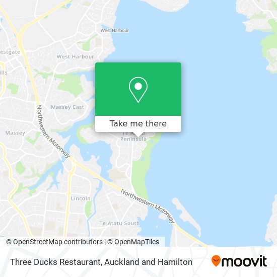 Three Ducks Restaurant map