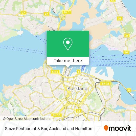 Spize Restaurant & Bar map