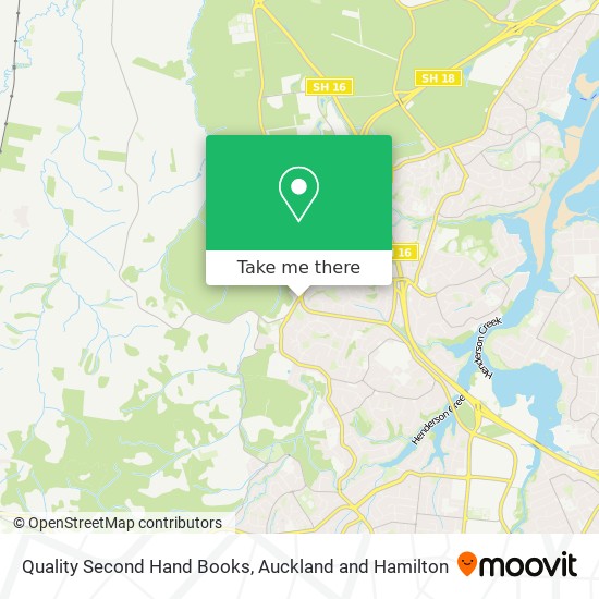 Quality Second Hand Books map