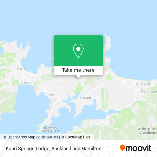 Kauri Springs Lodge地图