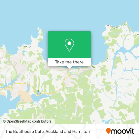 The Boathouse Cafe map