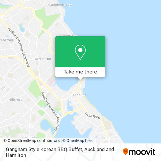 Gangnam Style Korean BBQ Buffet地图