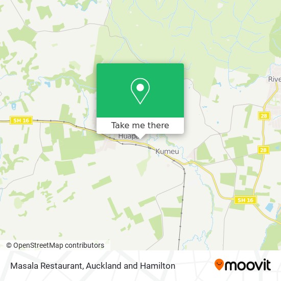 Masala Restaurant地图