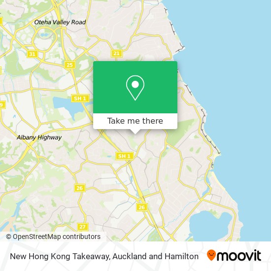 New Hong Kong Takeaway地图