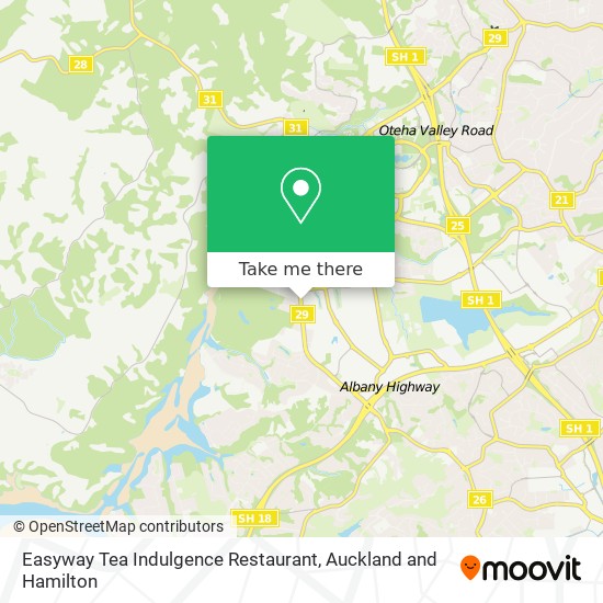 Easyway Tea Indulgence Restaurant map