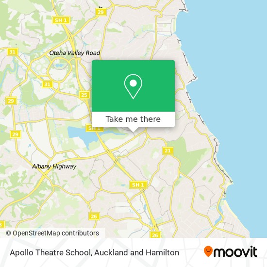 Apollo Theatre School地图