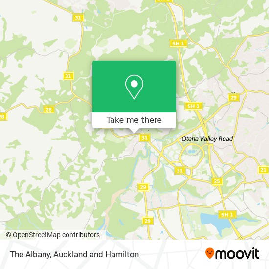 The Albany map