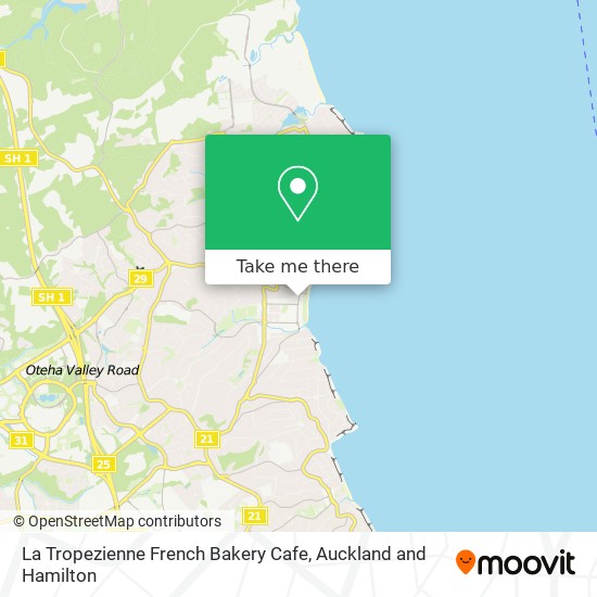 La Tropezienne French Bakery Cafe map