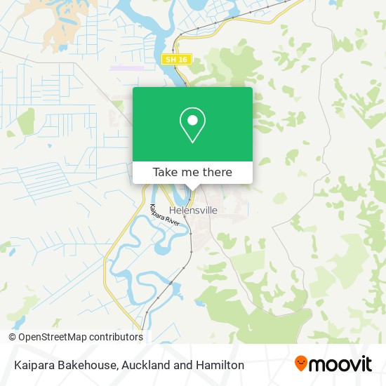 Kaipara Bakehouse map