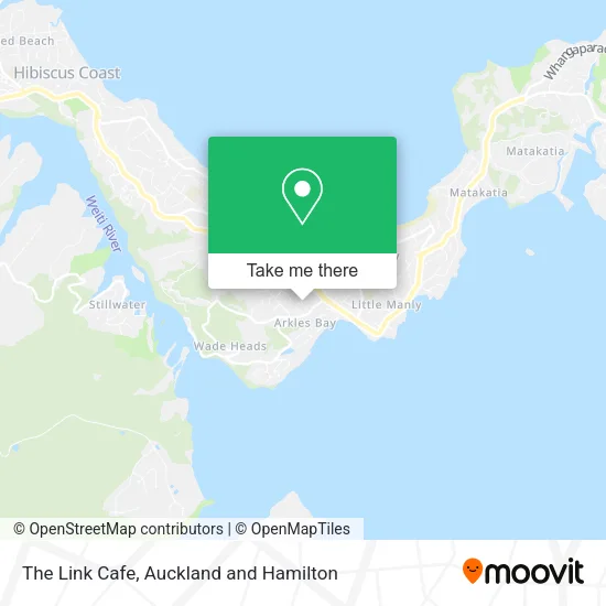 The Link Cafe map