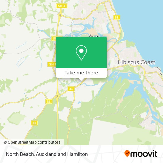 North Beach map