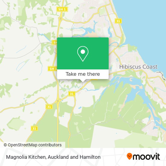 Magnolia Kitchen地图