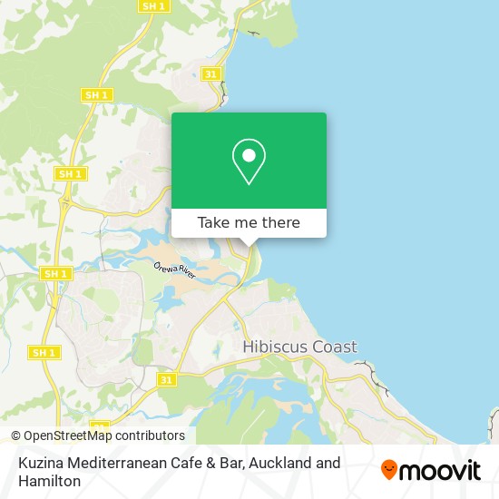 Kuzina Mediterranean Cafe & Bar地图
