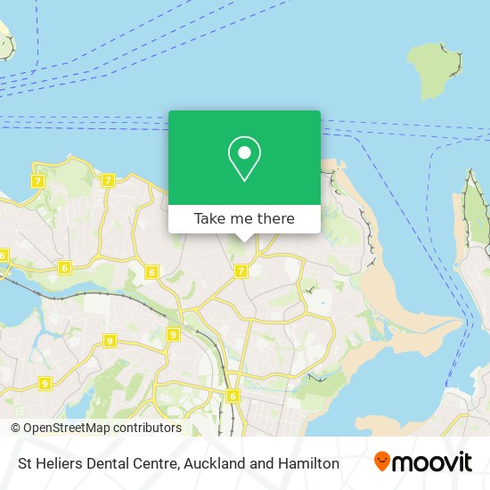 St Heliers Dental Centre map