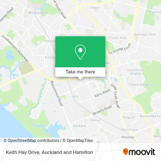 Keith Hay Drive map