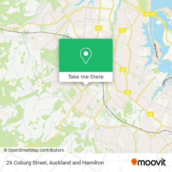 26 Coburg Street map
