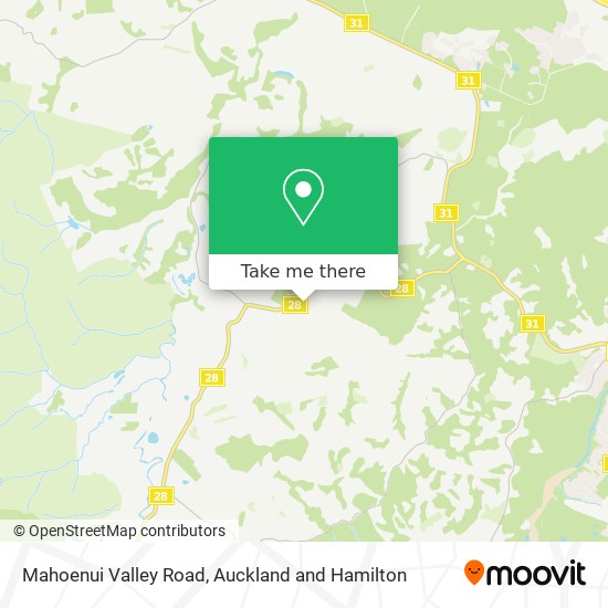 Mahoenui Valley Road地图
