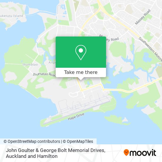 John Goulter & George Bolt Memorial Drives地图