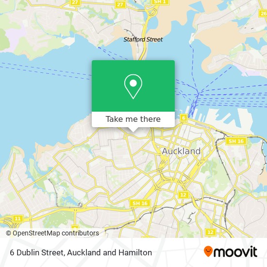 6 Dublin Street map
