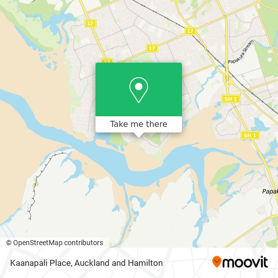 Kaanapali Place map
