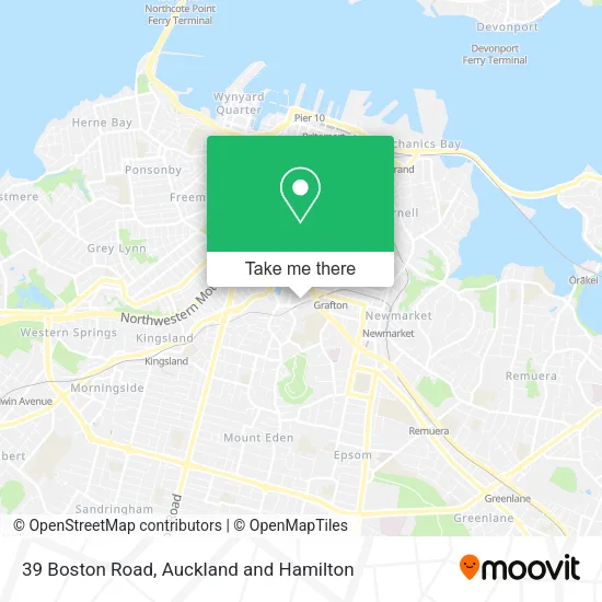 39 Boston Road map