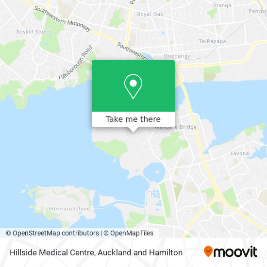 Hillside Medical Centre map