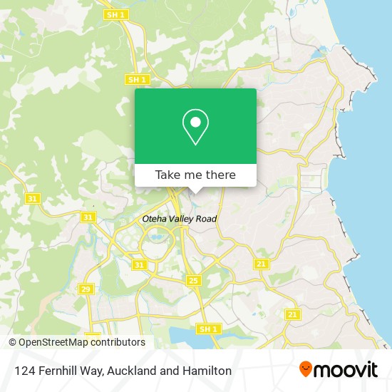 124 Fernhill Way map