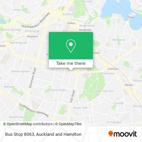 Bus Stop 8063 map