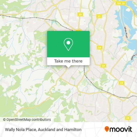 Wally Nola Place map