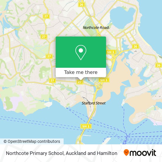 Northcote Primary School map