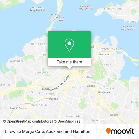 Lifewise Merge Cafe map