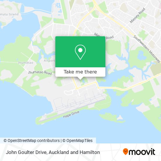 John Goulter Drive map