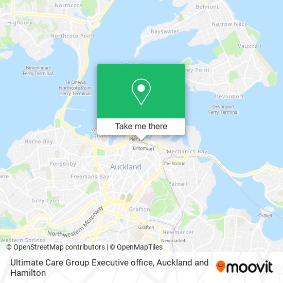 Ultimate Care Group Executive office map