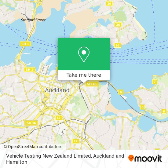 Vehicle Testing New Zealand Limited地图