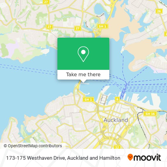 173-175 Westhaven Drive地图