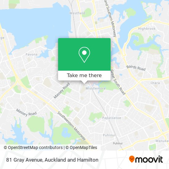 81 Gray Avenue map