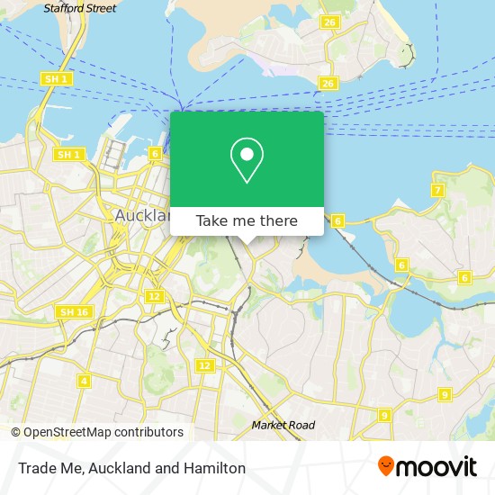 Trade Me map