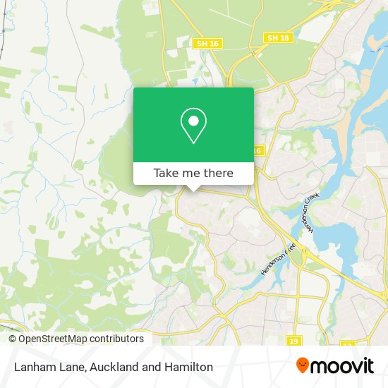 Lanham Lane地图