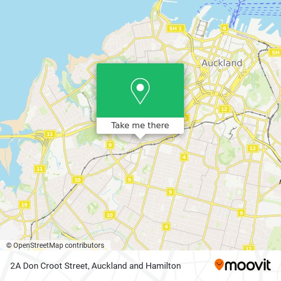 2A Don Croot Street map