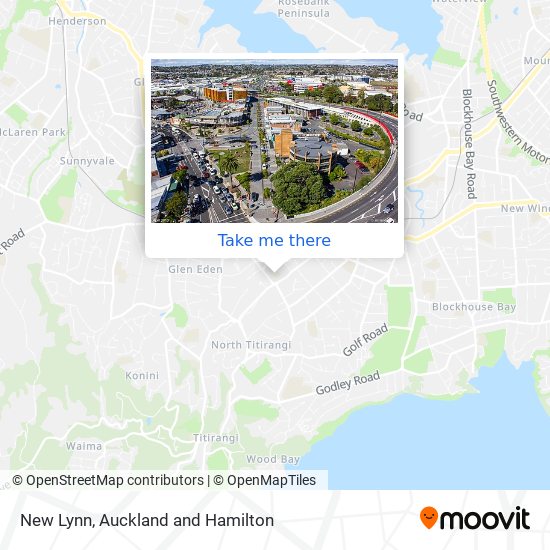 New Lynn map