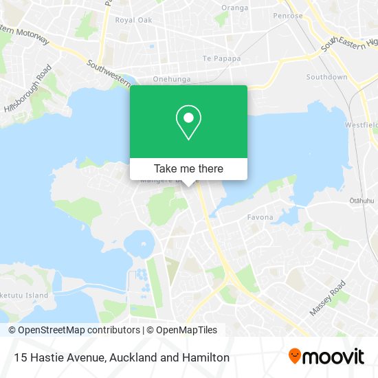 15 Hastie Avenue map