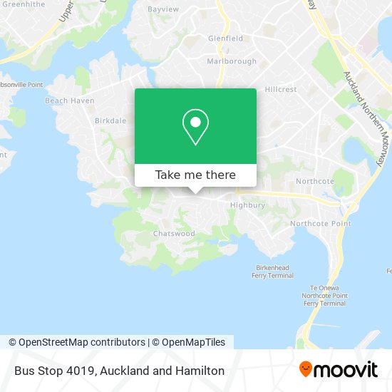 Bus Stop 4019 map
