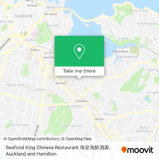 Seafood King Chinese Restaurant 海皇海鮮酒家地图